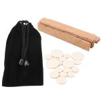 Kit d'accessoires pour clarinette bb key 17pcs sound hole pads 10pcs feuilles de lige naturel