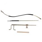 Kit d'outils de luthier de violon en laiton, ensemble de poste de son, outil d'installation de poste ...
