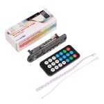 Kit cran couleur bluetooth 5. 0 pour voiture, lecteur mp3, carte dcodeur 12v, radio fm, tf, usb, 3. ...