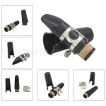Kit d'embouchure de clarinette avec ligature, une roseau et bouchon en plastique noir livraison directe ...