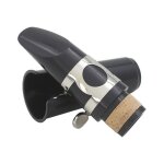 Kit d'embout buccal clarinette avec ligature, un roseau et capuchon en plastique noir jy28 21, livraison ...