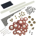 Kit d'entretien de saxophone alto, instruments a vent en bois, ensemble d'outils de rparation de bricolage, ...