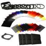 Kit de filtre carré nd nickel é, anneaux adaptateurs pour objectif d'appareil photo dslr cokin p slr ... Kit de filtre carré nd nickel é, anneaux adaptateurs pour objectif d'appareil photo dslr cokin p slr ...