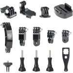 Kit de fixation go pro, clips de libération rapide, bras d'extension, support de trépied, adaptateur ... Kit de fixation go pro, clips de libération rapide, bras d'extension, support de trépied, adaptateur ...