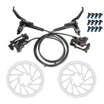 Kit de freins hydrauliques à disque avant et arrière pour vtt avec plaquettes Kit de freins hydrauliques à disque avant et arrière pour vtt avec plaquettes