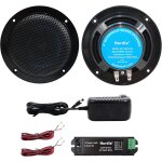 Kit de haut - parleur de plafond, compatible avec bluetooth, étanche, pour la salle de bain, la cuisine, ... Kit de haut - parleur de plafond, compatible avec bluetooth, étanche, pour la salle de bain, la cuisine, ...