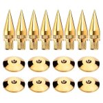 Kits de haut - parleurs universels isolation stand pieds cone base pads antichoc pad