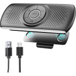Kit main libre voiture bluetooth 5. 0 avec clip, emplacement pour carte tf, microphone intégré, prise ... Kit main libre voiture bluetooth 5. 0 avec clip, emplacement pour carte tf, microphone intégré, prise ...