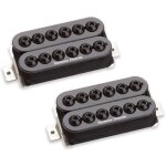 Kit micros guitare electrique seymour duncan kit invader black - sh - 8s