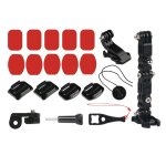 Kit de montage fixe pour bras multi - articulation adh�sif pour casque de cyclisme avec support de boucle, ...