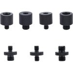 Kit de montage rapide pour trépied de flash et microphone pour appareil photo 1 / 4 a 3 / 8 m5 m6 m8 ... Kit de montage rapide pour trépied de flash et microphone pour appareil photo 1 / 4 a 3 / 8 m5 m6 m8 ...