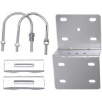 Kits de montage sur poteau d'antenne, support de montage sur poteau d'antenne avec double boulon en u ... Kits de montage sur poteau d'antenne, support de montage sur poteau d'antenne avec double boulon en u ...