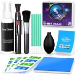 Kit de nettoyage pour appareil photo, kit de nettoyage d'objectif d'appareil photo pour appareil photo ...