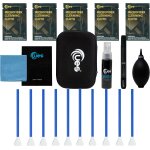 Kit de nettoyage pour capteur d'appareil photo reflex numrique et objectif : pinceaux de nettoyage aps ...