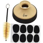 Kit de nettoyage et d'entretien pour saxophone, ensemble de 3 pices, kit de nettoyage pour saxophone, ...