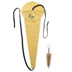Kit de nettoyage haut de gamme pour saxophone alto et t�nor : chiffon durable et brosse pour bec pour ...