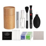 Kit de nettoyage d'objectif d'appareil photo universel 9 en 1 accessoires de nettoyage d'appareil photo ...
