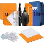 Kit de nettoyage photo : poire soufflante + stylo + 2 styles de chiffon + ecouvillons pour capteur aps ...