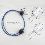 Kit de nettoyage pour trompette (2 pices) - ensemble de brosses pour instruments en laiton pour l'entretien ...