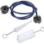 Kit de nettoyage pour trompette, brosse pour embouchure, valve, brosses, kit d'entretien pour instruments ...