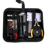 Kit d'outils d'entretien de guitare, remplacement des cordes, instrument de musique, assistant de luthier ... Kit d'outils d'entretien de guitare, remplacement des cordes, instrument de musique, assistant de luthier ...