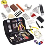 Kit d'outils jetool avec sac de transport, outils de rparation, rgle d'action de ficelle, fichier luthier, ...