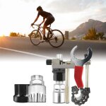 Kit d'outils de réparation de vélos, vtt, route, support de coupe chaîne, dissolvant de volant d'inertie, ... Kit d'outils de réparation de vélos, vtt, route, support de coupe chaîne, dissolvant de volant d'inertie, ...