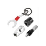 Kit d'outils de réparation de vélos, vtt, route, support de coupe chaîne, dissolvant de volant d'inertie, ... Kit d'outils de réparation de vélos, vtt, route, support de coupe chaîne, dissolvant de volant d'inertie, ...