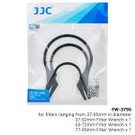 Kit d'outils de retrait de cl de filtre d'objectif de camra, filtre de 37 - 52mm 55 - 72mm 77 - 95mm ...