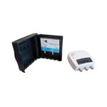 Kit pr�amplificateur 4g 700 mhz + alimentation - 1 entr�e 2 sorties - uhf - gain 25db r�glable