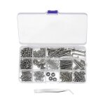 Kit de quincaillerie de montage de plaque dorsale de guitare electrique avec vis, ressorts, boîte de ... Kit de quincaillerie de montage de plaque dorsale de guitare electrique avec vis, ressorts, boîte de ...