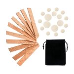 Kit de remplacement d'accessoires d'instrument de clarinette 27 pcs, comprend 10 bouchon de connexion ...