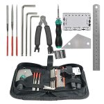 Kit de r�paration de guitare kit d'entretien de la guitare kit d'outils d'entretien accessoires de nettoyage ...