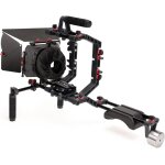 Kit de support d'epaule pour appareil photo avec cage et boîte mate pour caméscope vidéo dslr. convient ... Kit de support d'epaule pour appareil photo avec cage et boîte mate pour caméscope vidéo dslr. convient ...