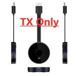 Kit transmetteur et rcepteur vido hdmi sans fil 5g mini projecteur 4k pour la maison plug and play ...
