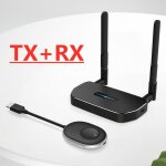 Kit transmetteur et rcepteur vido hdmi sans fil 5g mini projecteur 4k pour la maison plug and play ...