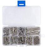 Kit de vis de guitare 9 types assortiment set avec ressorts pour pont de guitare electrique,