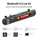 Kit de voiture 7v - 18v bluetooth 5. 0 récepteur écran couleur lecteur mp3 carte décodeur radio fm tf ... Kit de voiture 7v - 18v bluetooth 5. 0 récepteur écran couleur lecteur mp3 carte décodeur radio fm tf ...