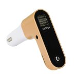 Kit de voiture mp3 lectde musique sans fil bt transmettfm radio & usb chargaux