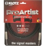 Klotz pro artist c�ble guitare jack 2 broches - jack 2 broches droit 3 m