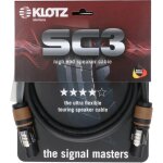 Klotz sc3 - l2ff1500 c�ble d'enceinte ultra flexible 2x 2, 5 mm, 15 m