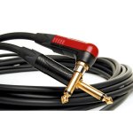 Klotz tir0300psp neutrik silent plug c�ble guitare 1x jack droit 2 br. - 1x jack coud�e 2 br. - 3 m