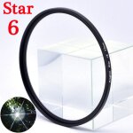 Knightx star line 4 6 8 star, filtre d'objectif d'appareil photo pour canon sony nikon 1200d 200d 24 ...