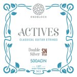 Knobloch 500adn actives ds sn high - jeu de cordes guitare classique