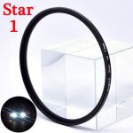Knpackage - filtre d'objectif x star line, filtre d'appareil photo pour il, nikon, sony, dslr, 67mm, ...