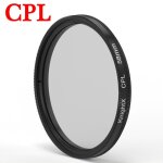 Knpackage x cpl - filtre polarisant pour canon eos, sony, nikon 50d, 700d, 200d, dfemale, 49mm, 52mm, ...