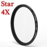Knpackage x - filtre d'objectif crois cpl uv star pour appareil photo reflex numrique, appareil photo ...