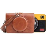Kodak mini shot 2 retro etui - cuir pu housse de protection compatible avec kodak mini shot 2 / c210r ...