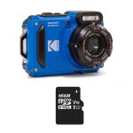 Kodak pixpro pack wpz2 + 1 carte sd kodak - compact 16m pixels, tanche  15m, anti - choc, video 720p, ...