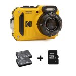 Kodak pixpro pack wpz2 + 2 batteries + 1 carte sd - compact 16m pixels, etanche jusqu'à une profondeur ... Kodak pixpro pack wpz2 + 2 batteries + 1 carte sd - compact 16m pixels, etanche jusqu'à une profondeur ...